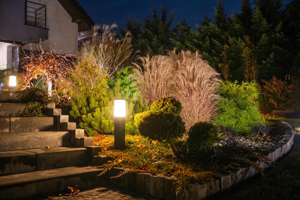 Desert planting and decorative rock for garden and courtyard design in Phoenix, AZ