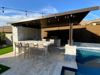 Backyard Bar Area